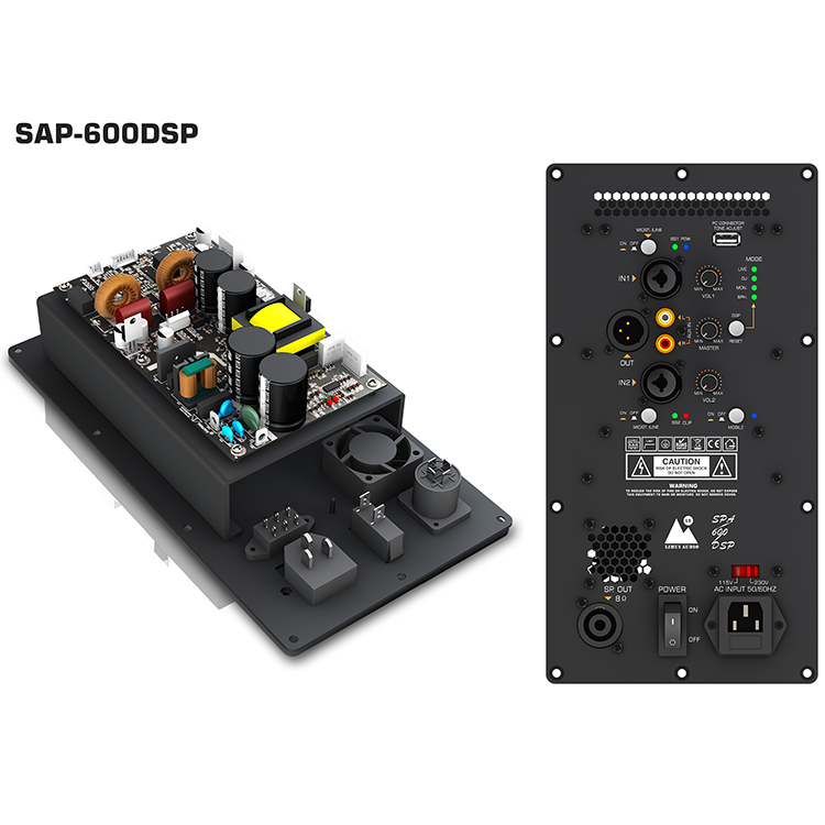 2-Channel Class-D Amplifier Module for Speaker